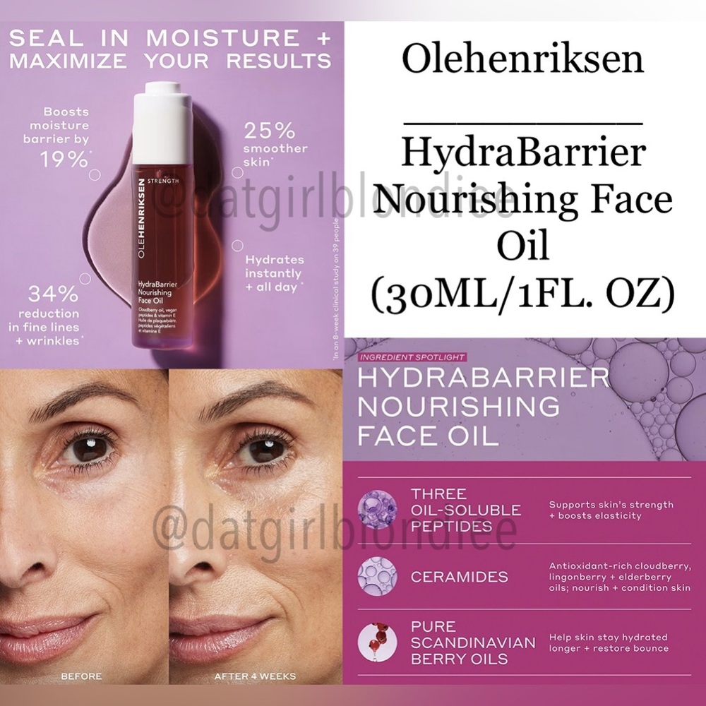 Olehenriksen: HydraBarrier Nourishing Face Oil (30ML/1 FL. OZ)